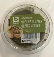 Mängden socker i Tapenade olives vertes