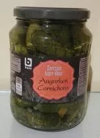 Mängden socker i Cornichons aigre-doux