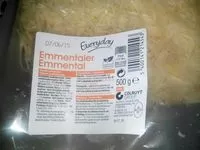 Mängden socker i Emmental