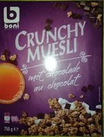 Mängden socker i Crunchy Muesli au chocolat