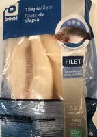 Mängden socker i Filets de tilapia