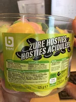 Mängden socker i Boni Selection Hosties Acidulées