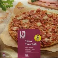 Mängden socker i Pizza Proscuitto