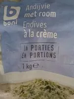 Mängden socker i Endives à la crème