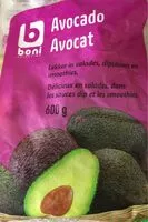 Mängden socker i Avocat