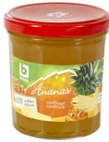 Mängden socker i Confiture ananas