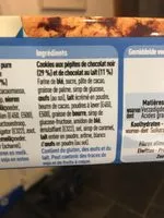 Mängden socker i Cookies aux pépites de chocolat