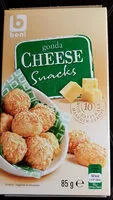 Mängden socker i gouda cheese snacks
