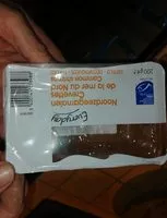 Mängden socker i Crevettes de la mer du nord