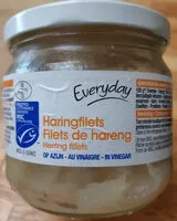 Mängden socker i Filet de hareng