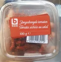 Mängden socker i Tomates séchées au soleil