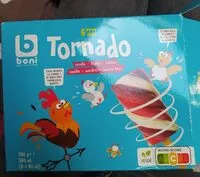 Mängden socker i Tornado