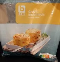 Mängden socker i Gratin dauphinois surgelé