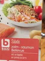 Mängden socker i Salade saumon Bellevue