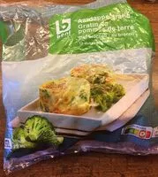 Mängden socker i Gratin de pommes de terre au brocoli