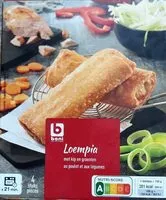 Mängden socker i Loempia poulet légume Boni