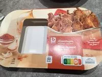 Mängden socker i Pilons de poulet marinés précuits