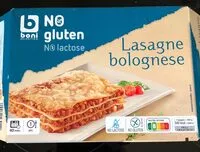 Mängden socker i Lasagne Bolognaise No gluten