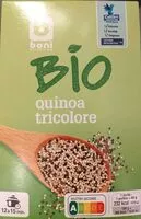Mängden socker i Quinoa tricolore