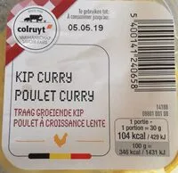 Mängden socker i Poulet curry
