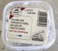 Mängden socker i Salade de truite fumee