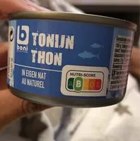 Mängden socker i Thon au naturel