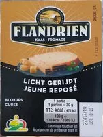 Mängden socker i Flandrien kaas