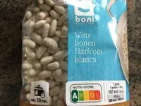 Mängden socker i Witte bonen Haricots blancs