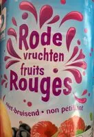 Mängden socker i Fruits rouges