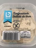 Mängden socker i Salade de thon