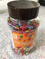 Mängden socker i Mini dragées