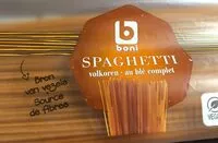 Mängden socker i Spaghetti au blé complet