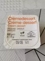 Mängden socker i Crème dessert au chocolat