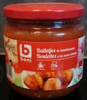 Mängden socker i Boulettes à la sauce tomate