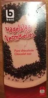 Mängden socker i Vermicelles chocolat noir