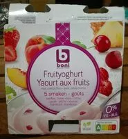 Mängden socker i Yahourt aux fruits avec édulcorants
