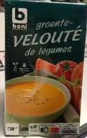 Mängden socker i Velouté de légumes