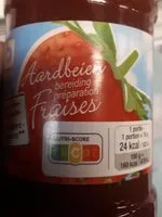 Mängden socker i Préparation aux fraises