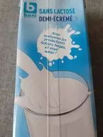 Mängden socker i Lait sans lactose