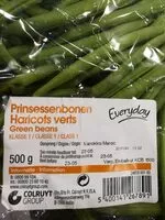 Mängden socker i haricots verts