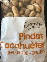 Mängden socker i Pinda's Cacahuètes Grillées