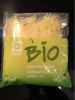 Mängden socker i Emmental râpé