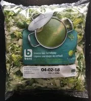 Mängden socker i Légumes pour soupe au cerfeuil