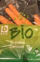 Mängden socker i Carottes