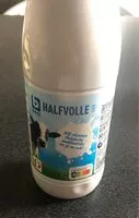 Mängden socker i Halfvolle melk