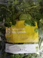 Mängden socker i Baby Epinards