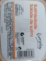 Mängden socker i Salade de surimi