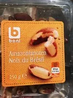 Mängden socker i Noix du Brésil