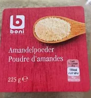 Mängden socker i Poudre d'amandes