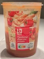 Mängden socker i Soupe aux Poivrons
